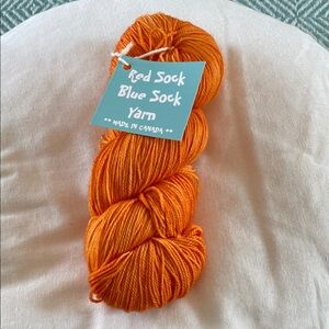 Red Sock Blue Sock Comfort Hand Dyed Sock Yarn